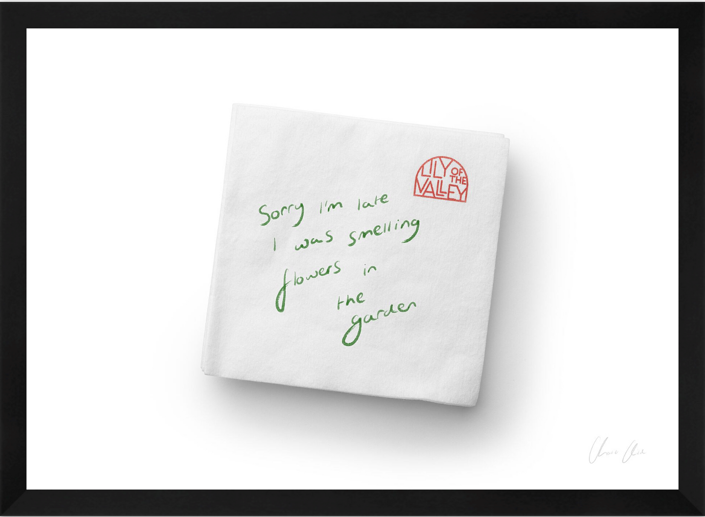 Lily Of The Valley Napkin