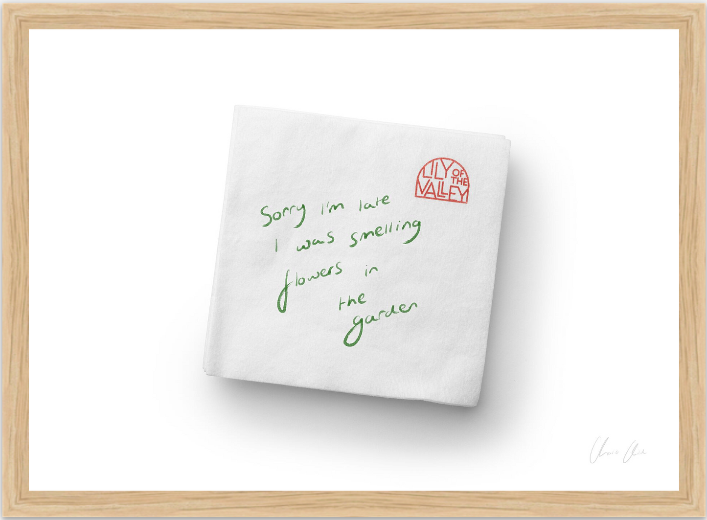 Lily Of The Valley Napkin