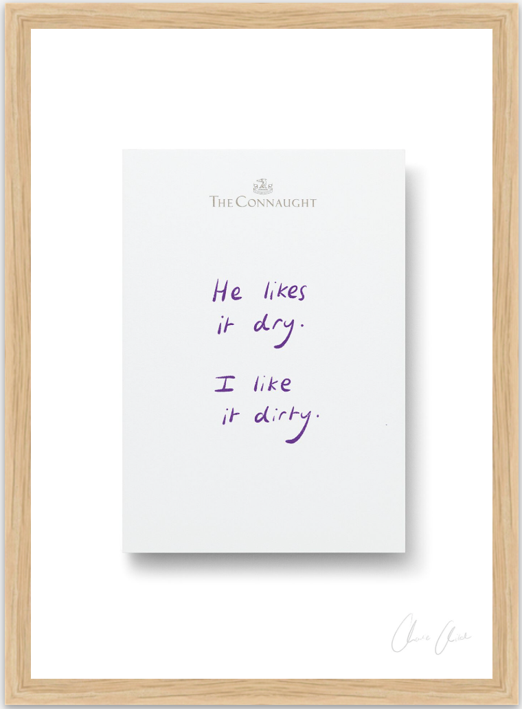 Notepad at The Connaught