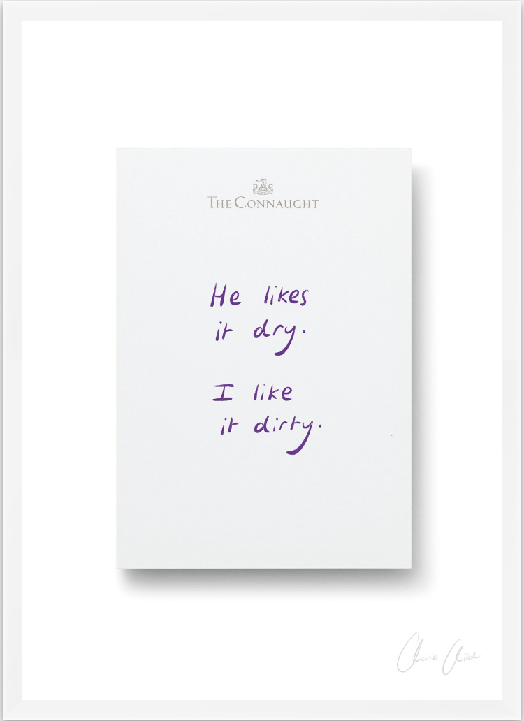 Notepad at The Connaught