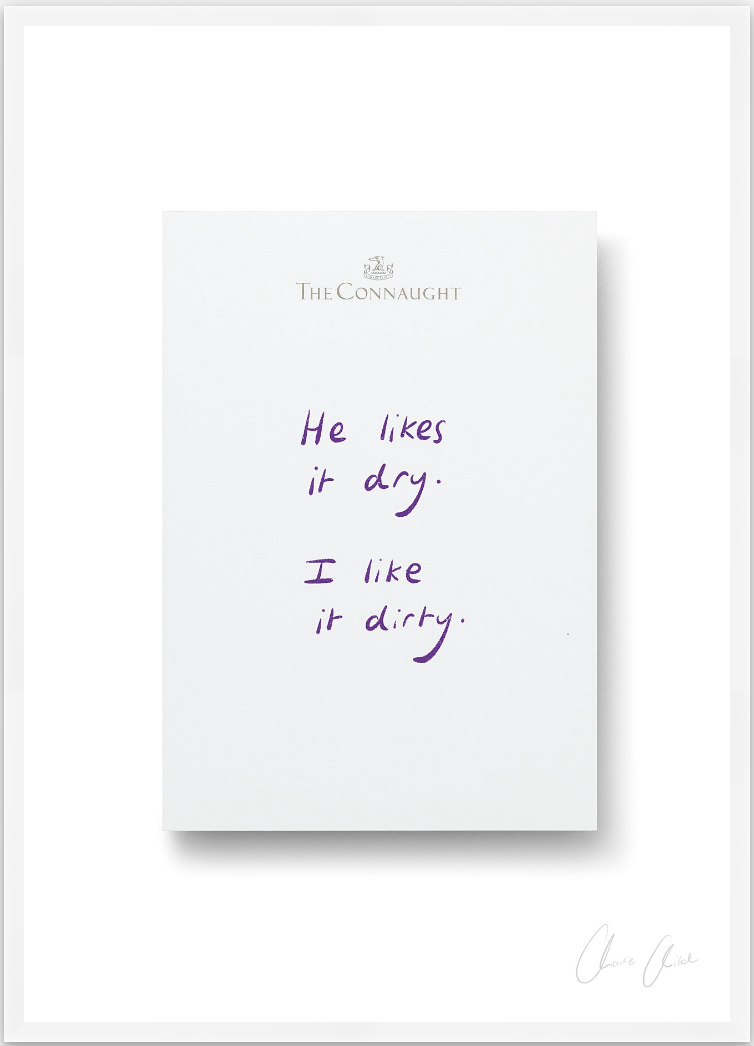 Notepad at The Connaught