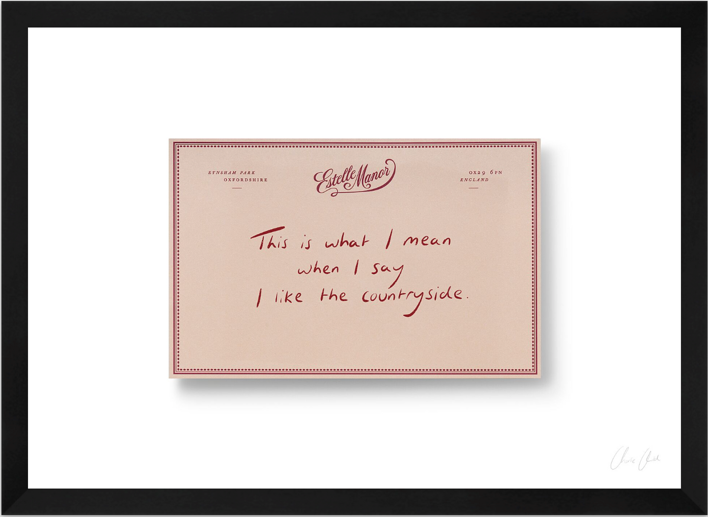 Paper at Estelle Manor