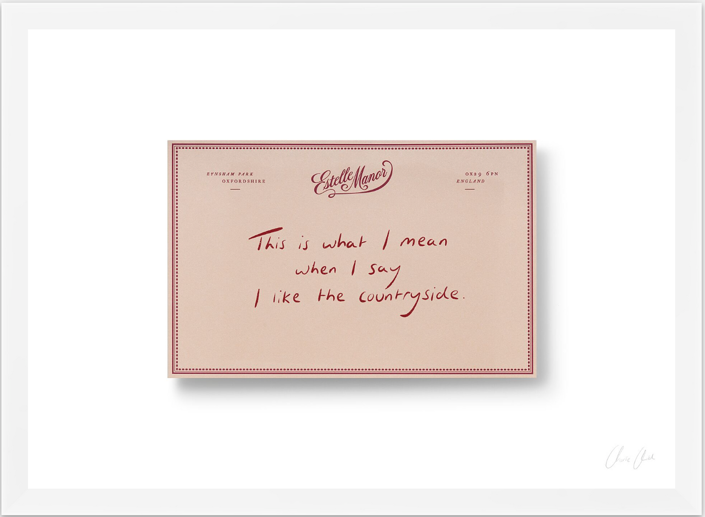 Paper at Estelle Manor