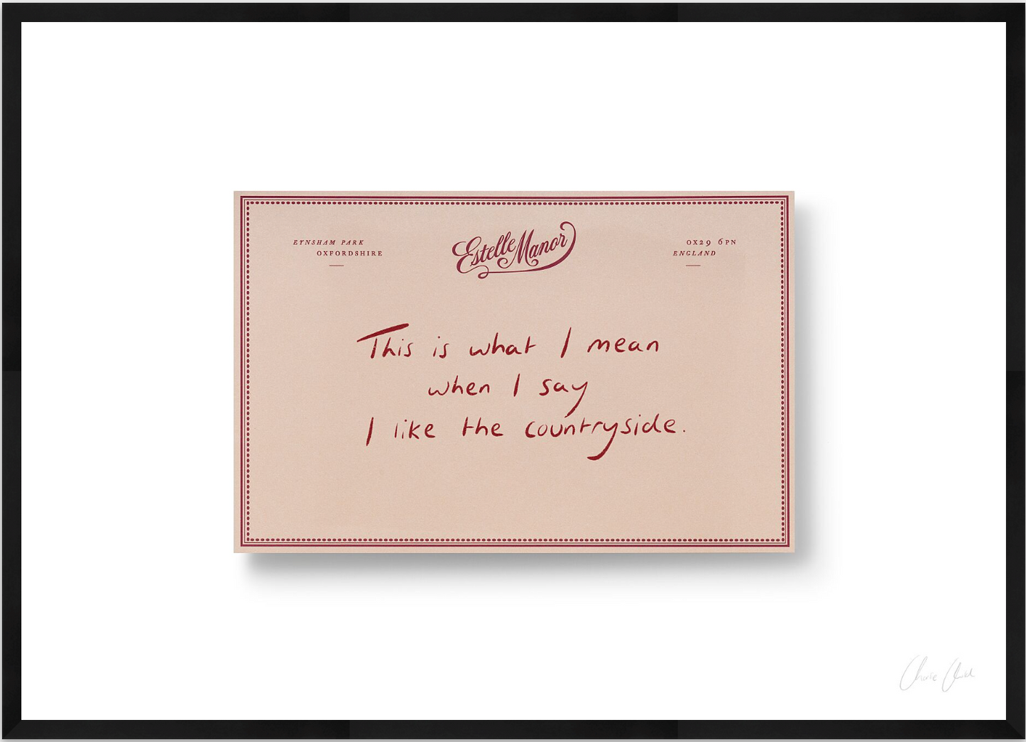 Paper at Estelle Manor