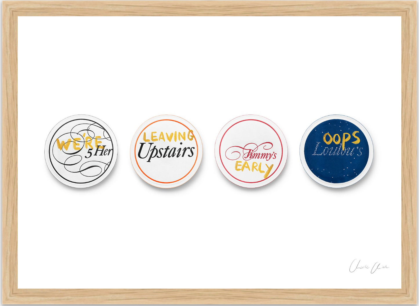 Coasters at 5 Hertford Street