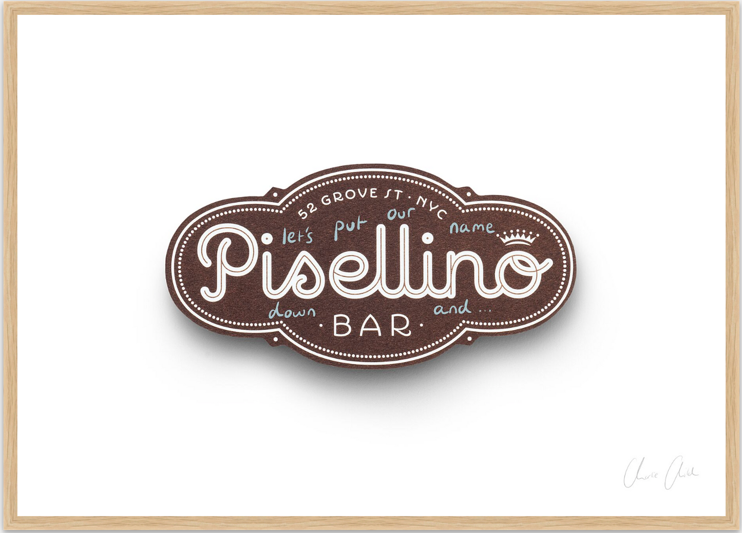 Card at Bar Pisellino