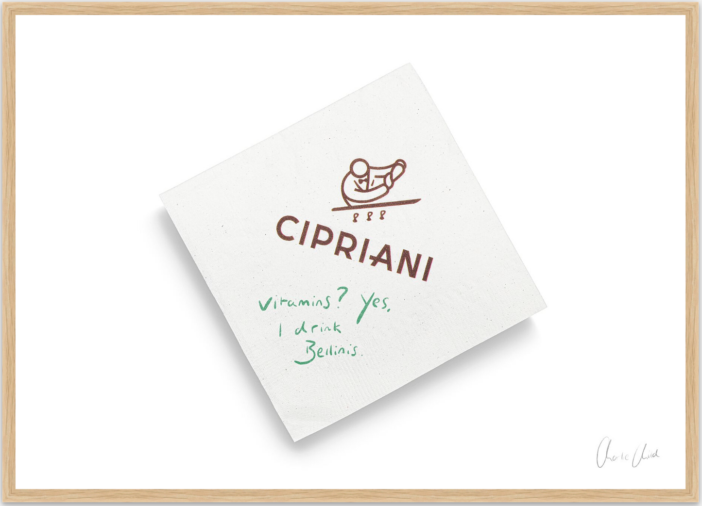 Napkin at Cipriani