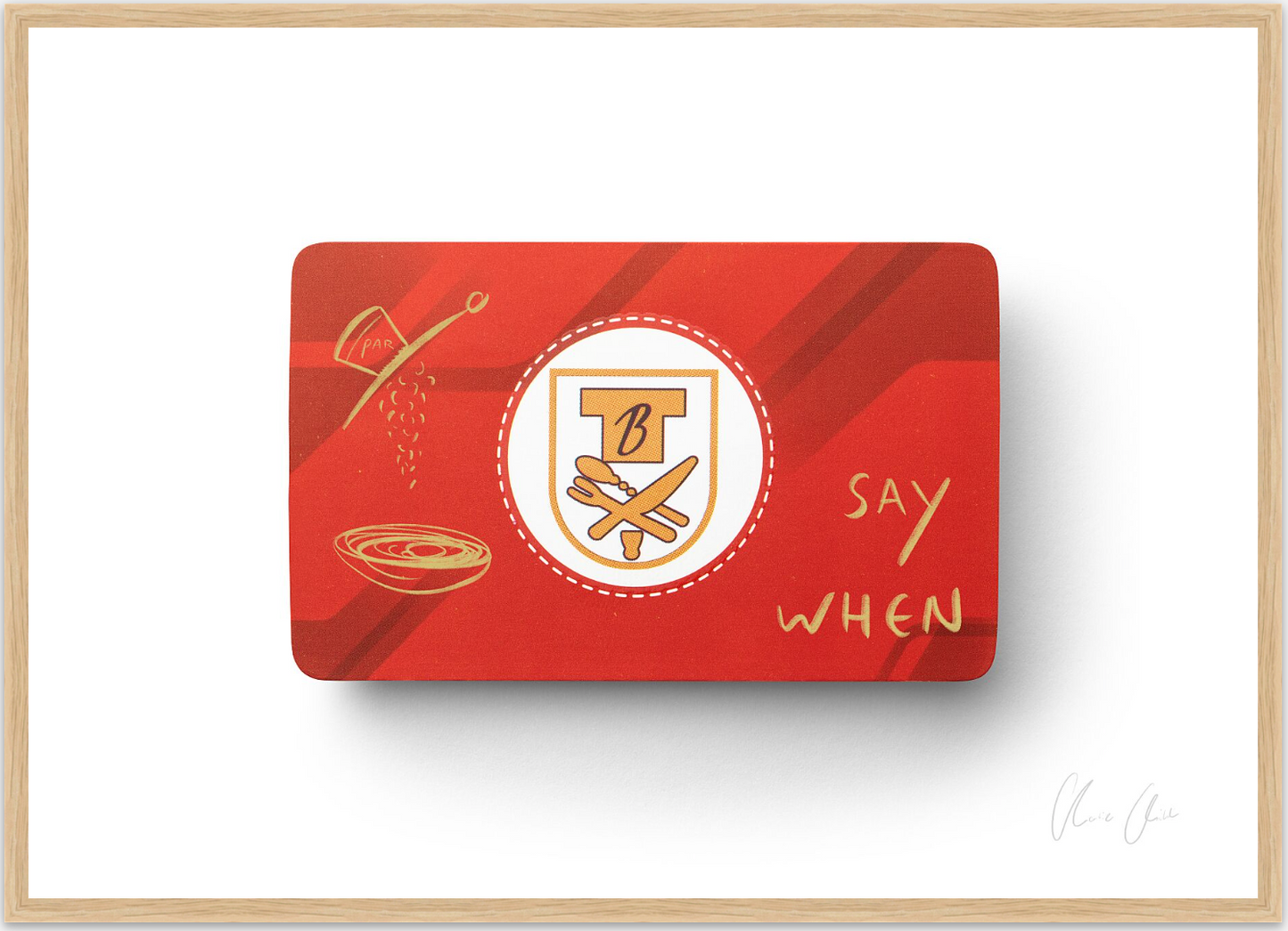 Card at Emilio's Ballato