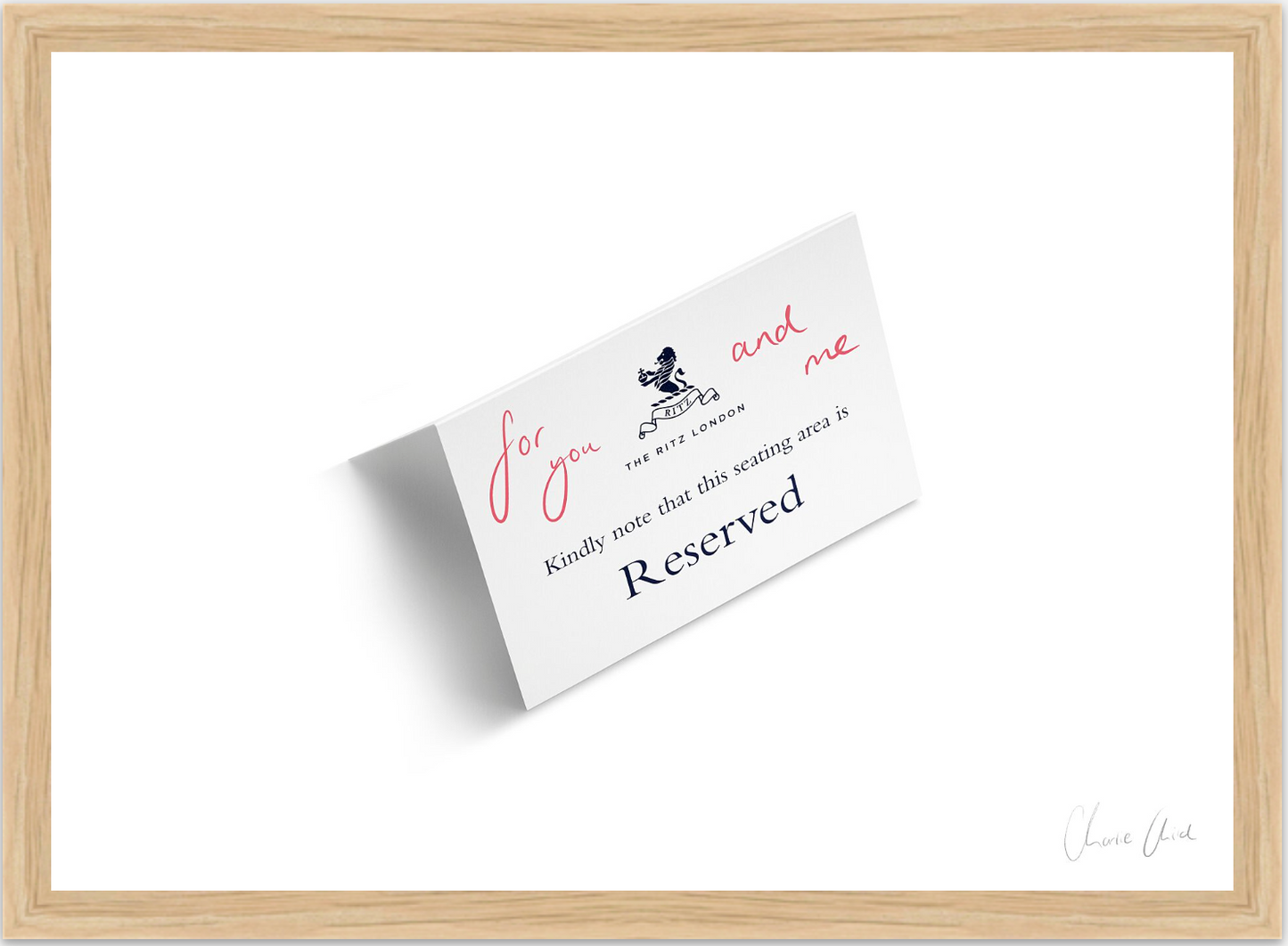 Card at The Ritz iii