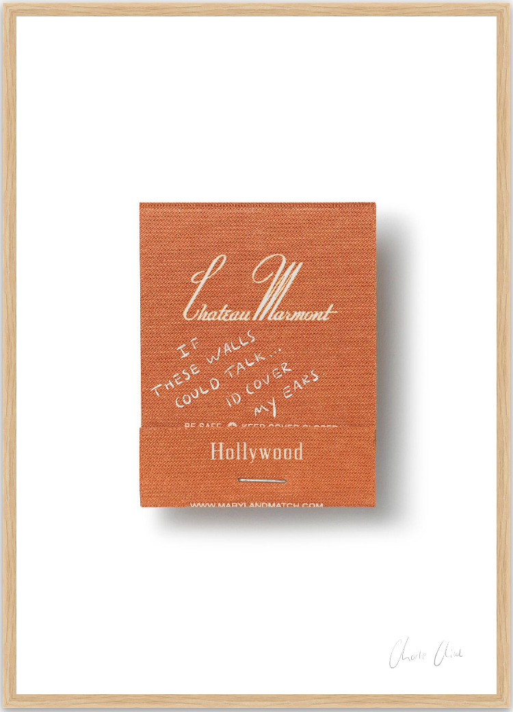 Matchbox at Chateau Marmont