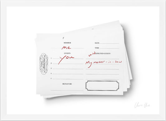 5 Hertford Street Guestbook ii