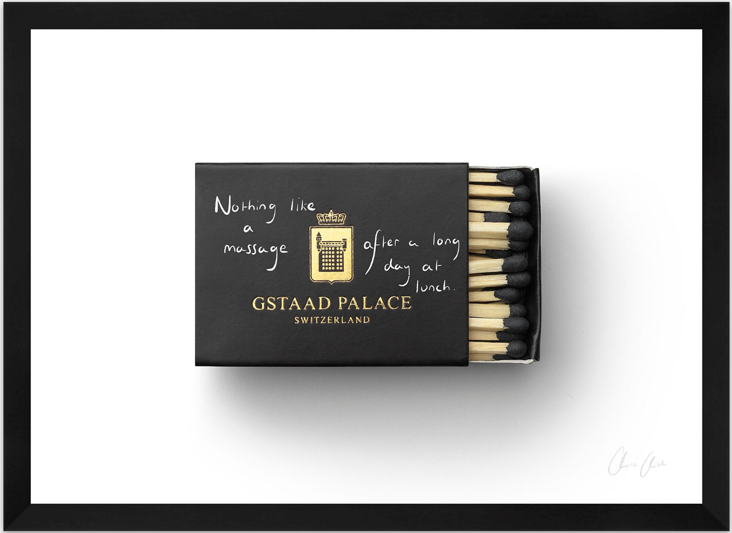 Matchbox at Gstaad Palace