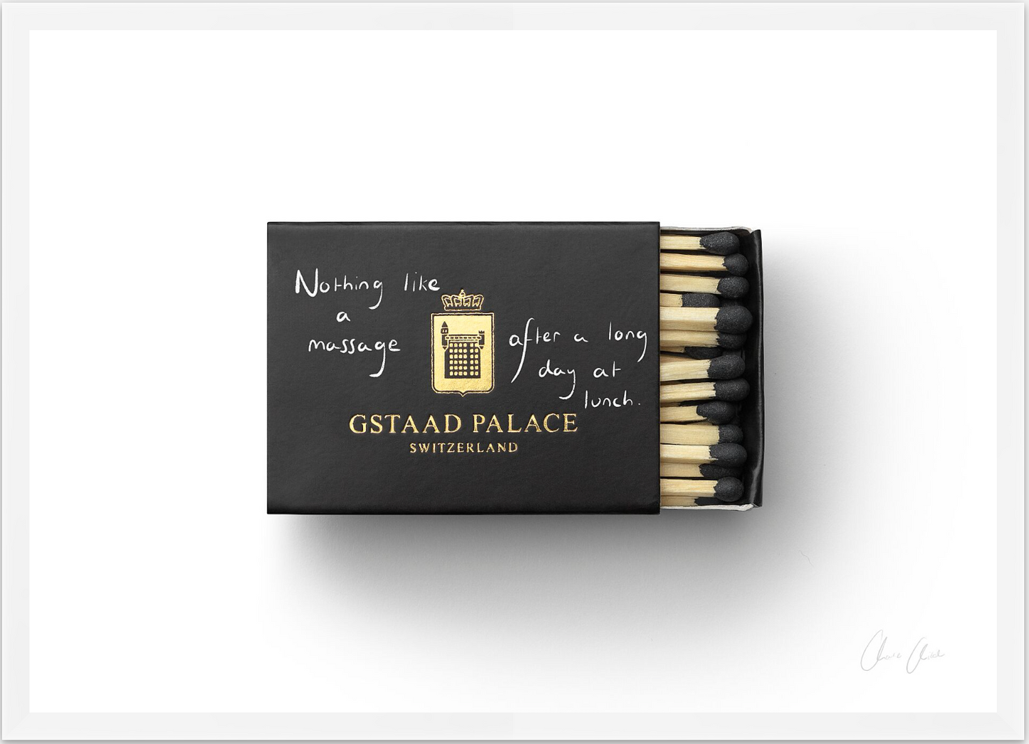 Matchbox at Gstaad Palace