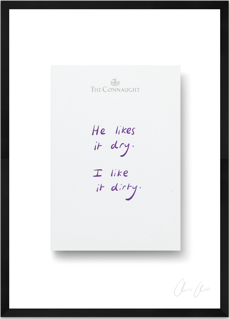 Notepad at The Connaught