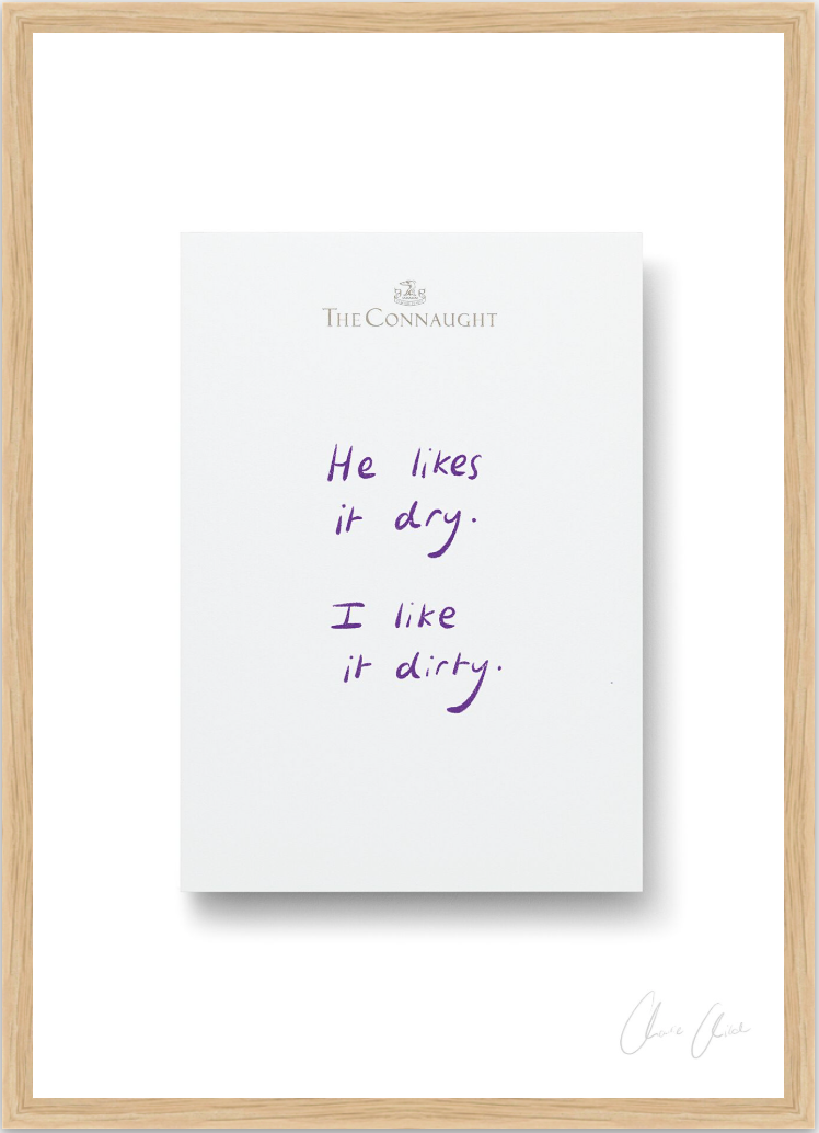 Notepad at The Connaught