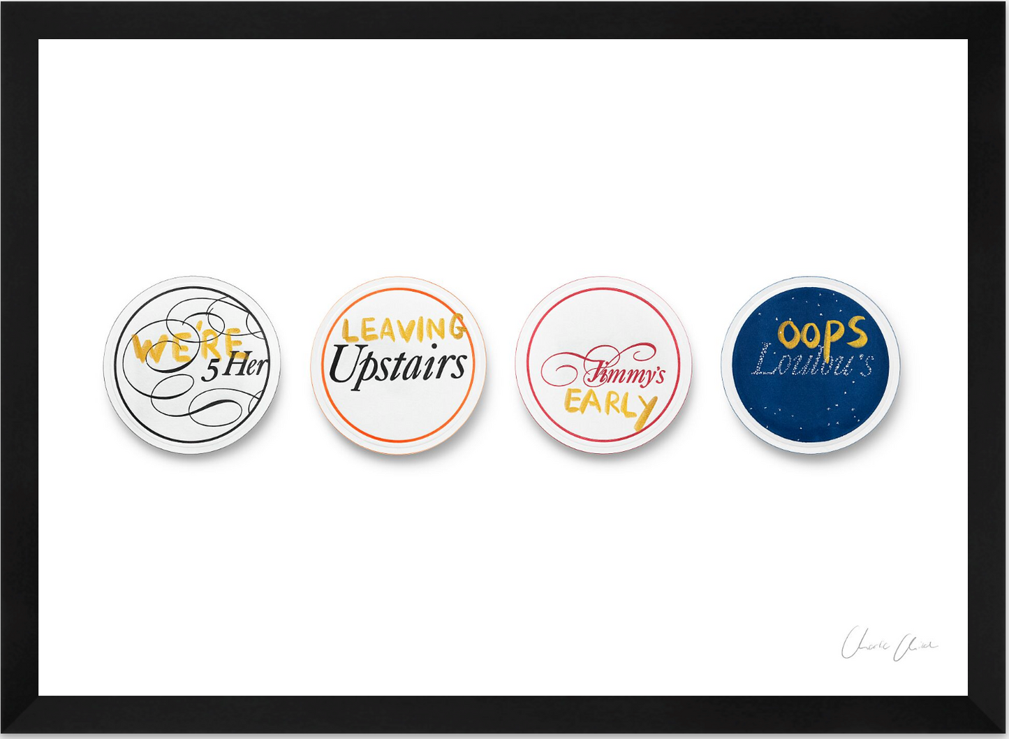 Coasters at 5 Hertford Street