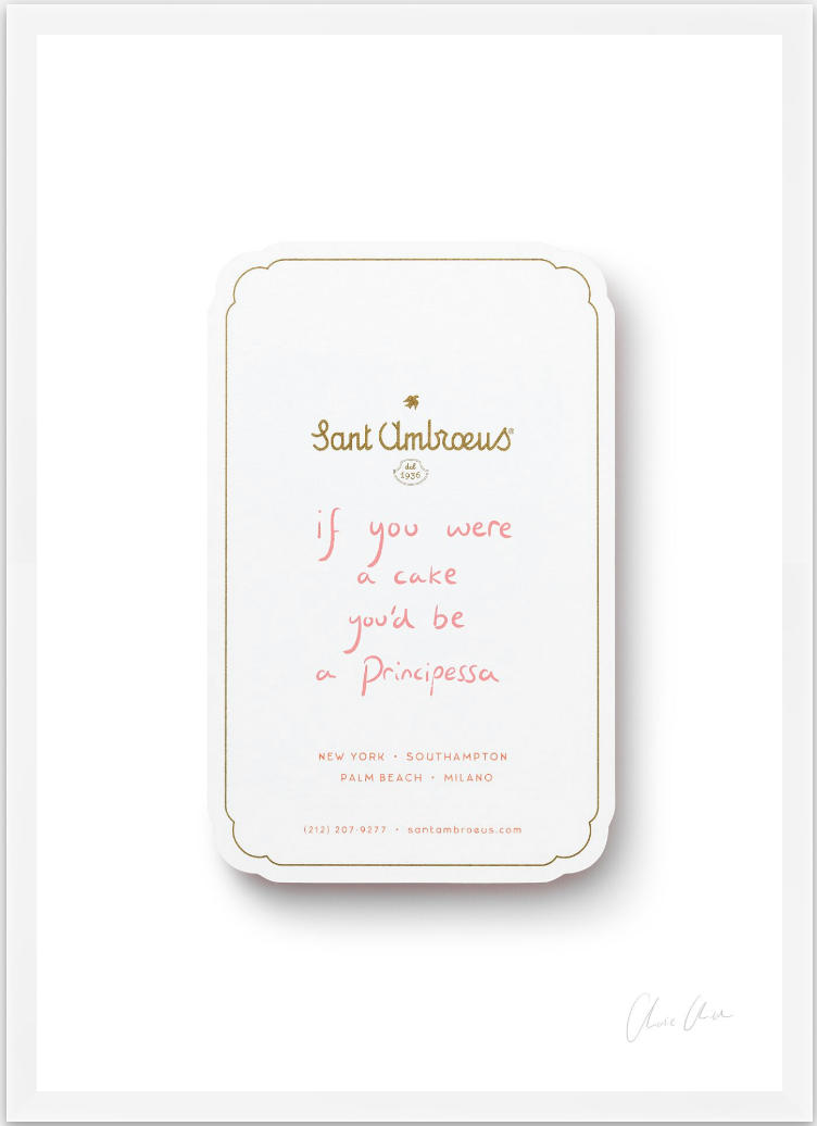 Card at Sant Ambroeus