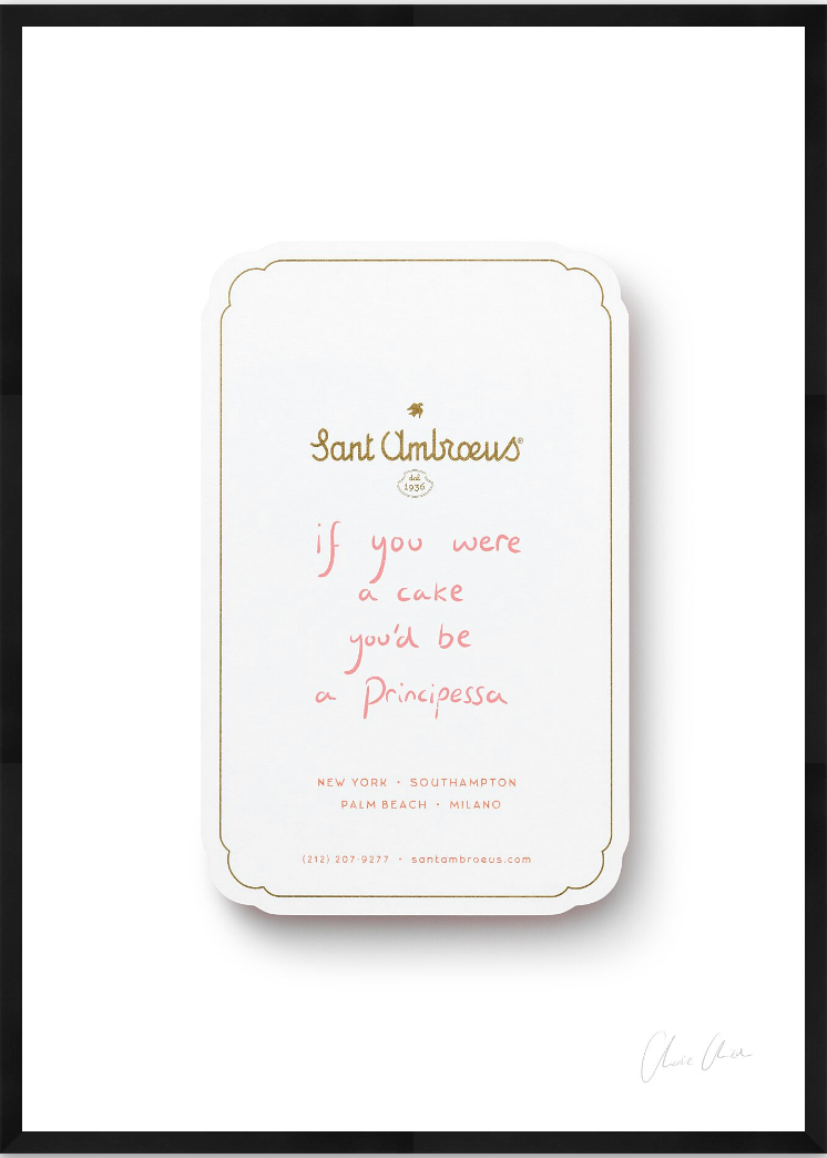 Card at Sant Ambroeus