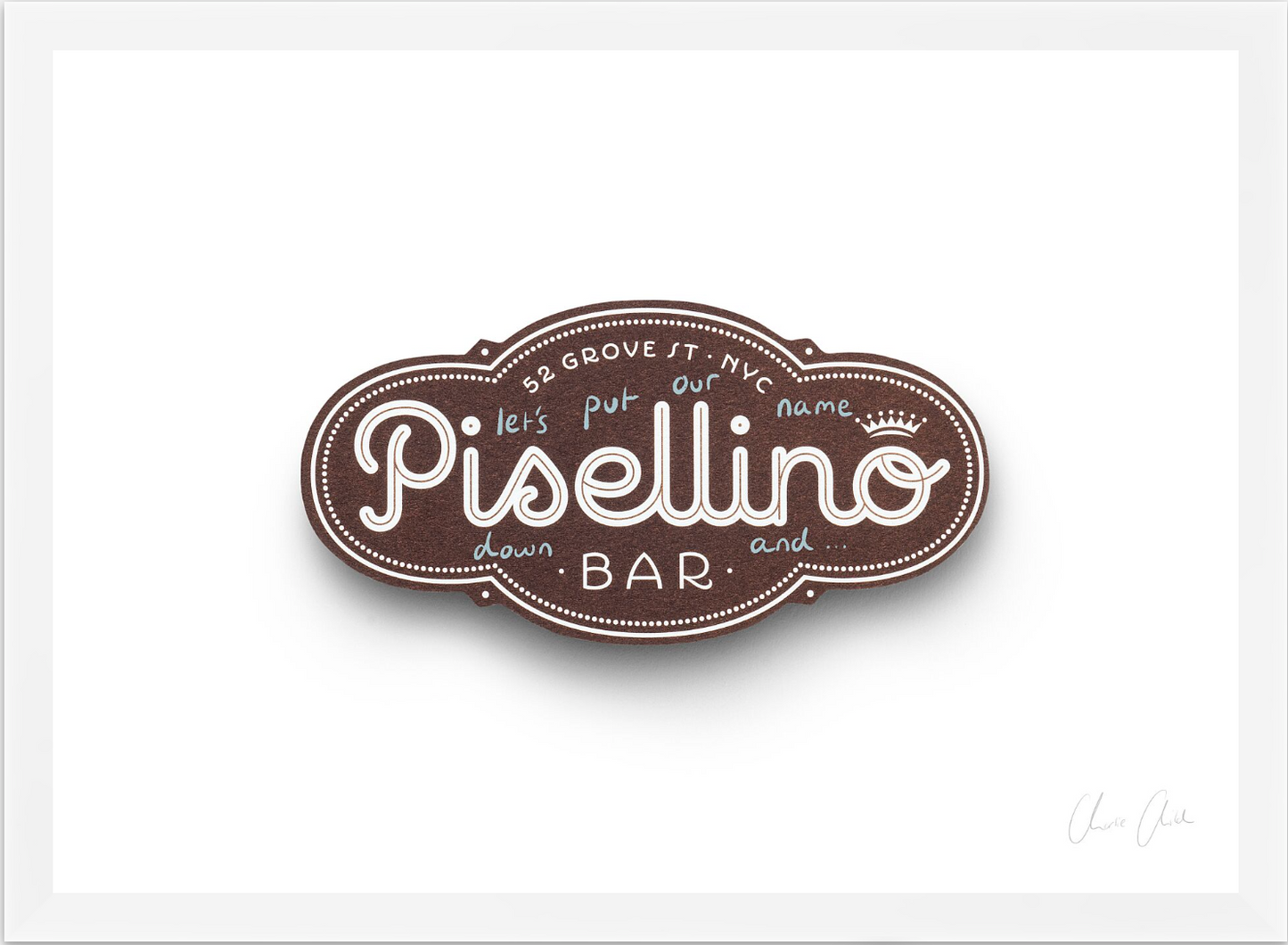 Card at Bar Pisellino