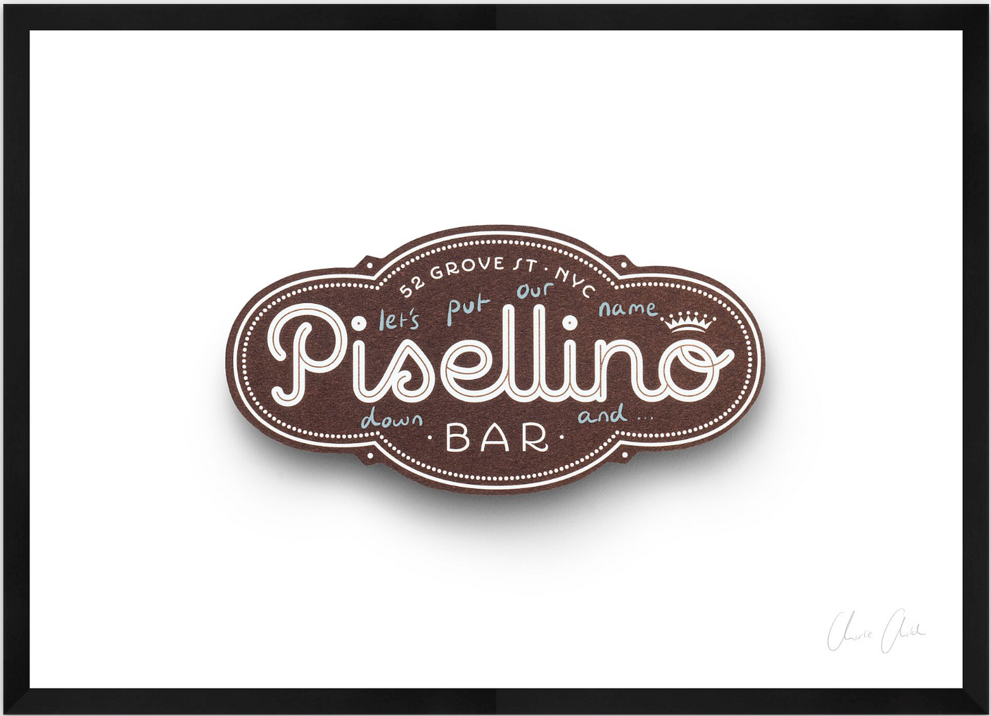 Card at Bar Pisellino