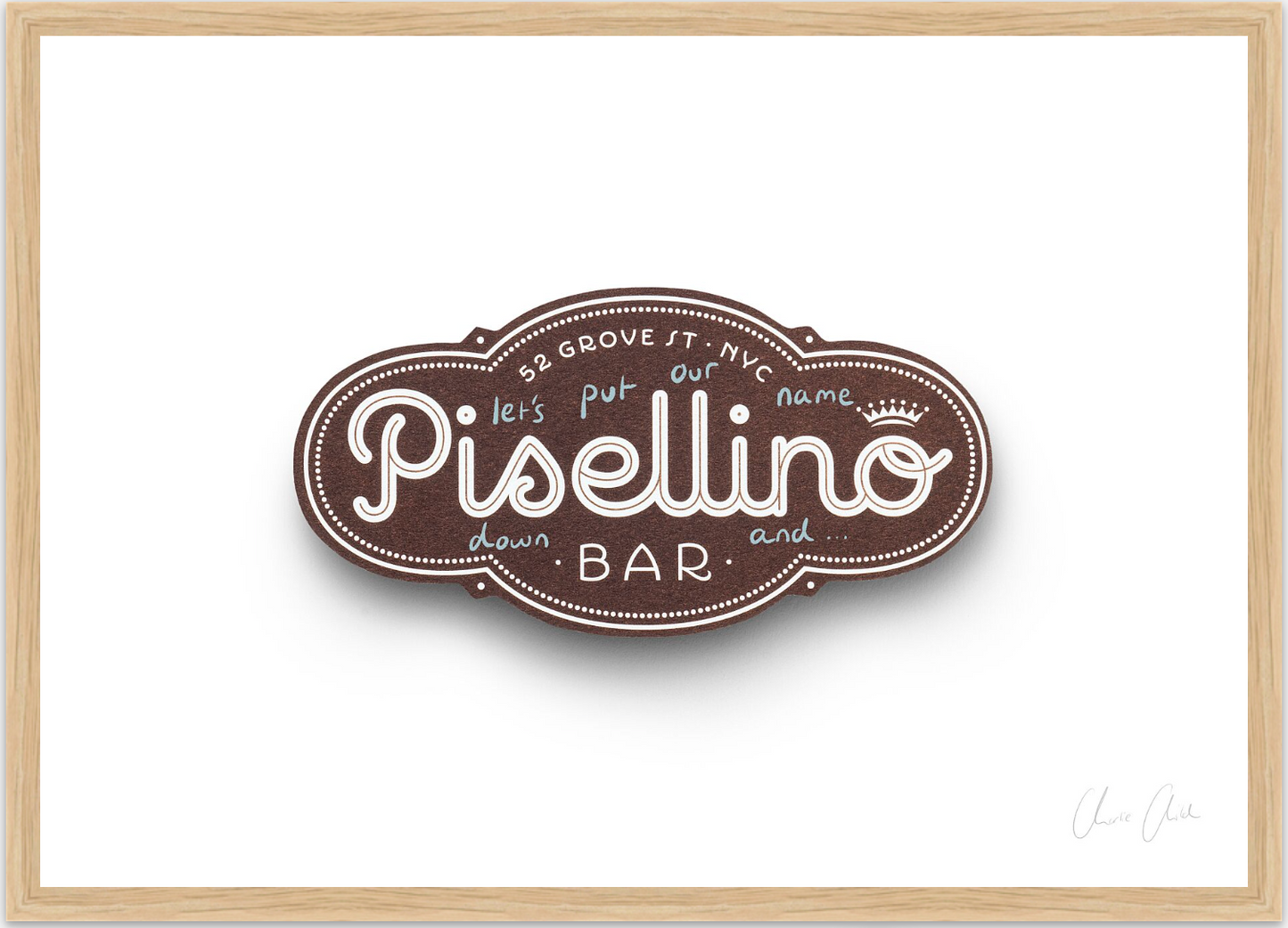 Card at Bar Pisellino