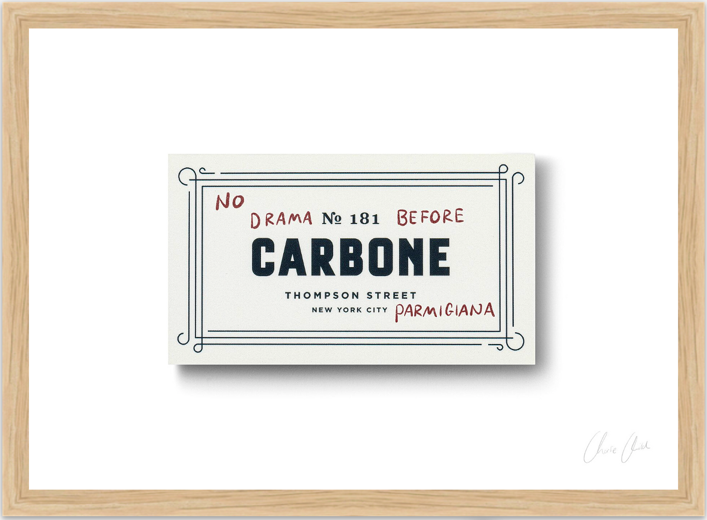 Card at Carbone ii
