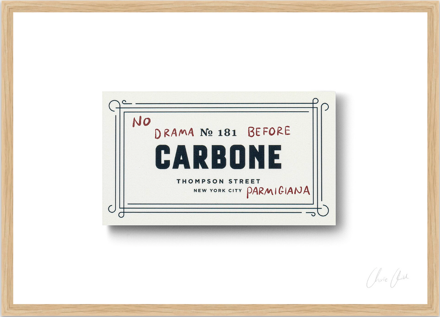 Card at Carbone ii