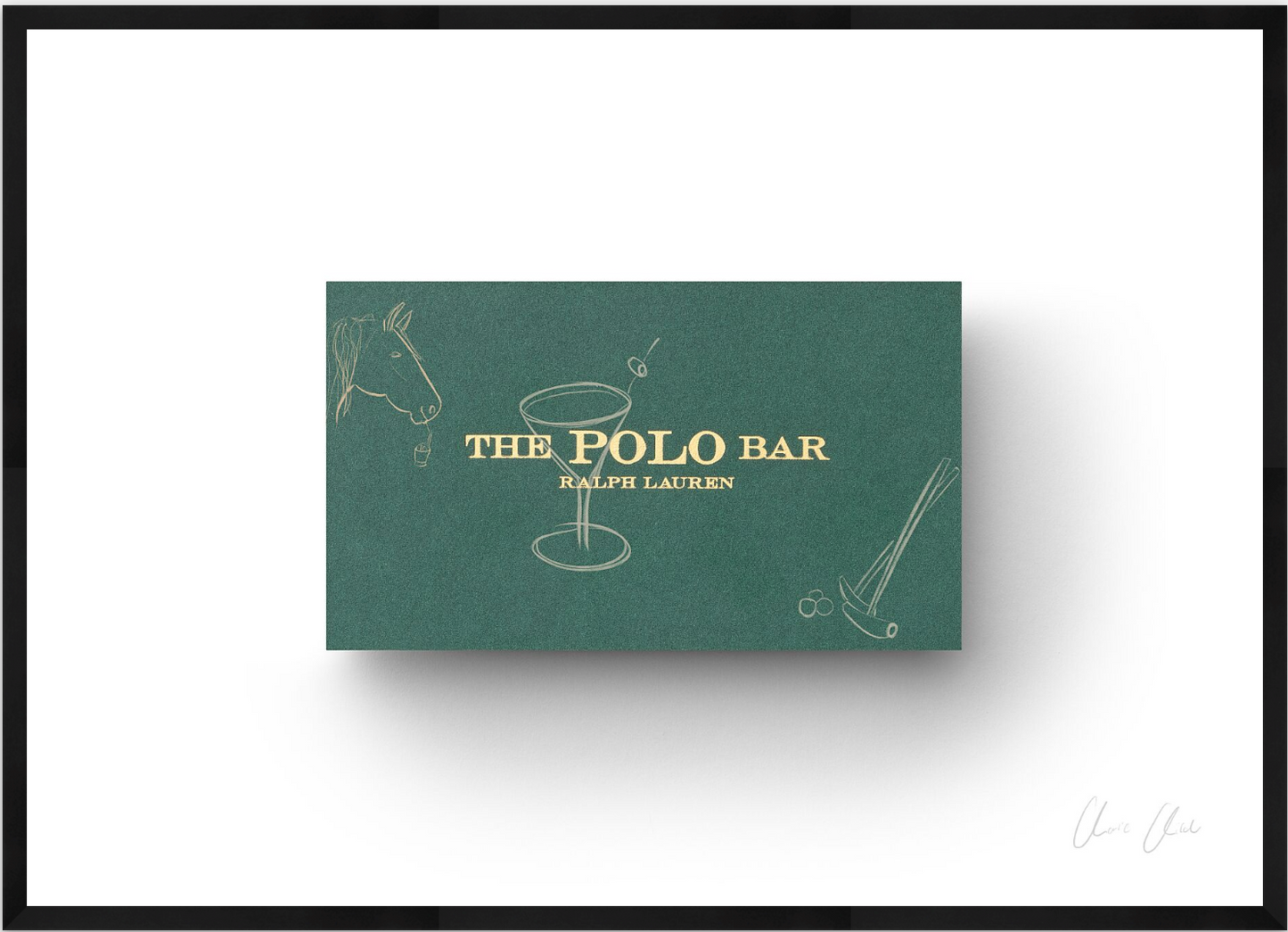 Card at The Polo Bar
