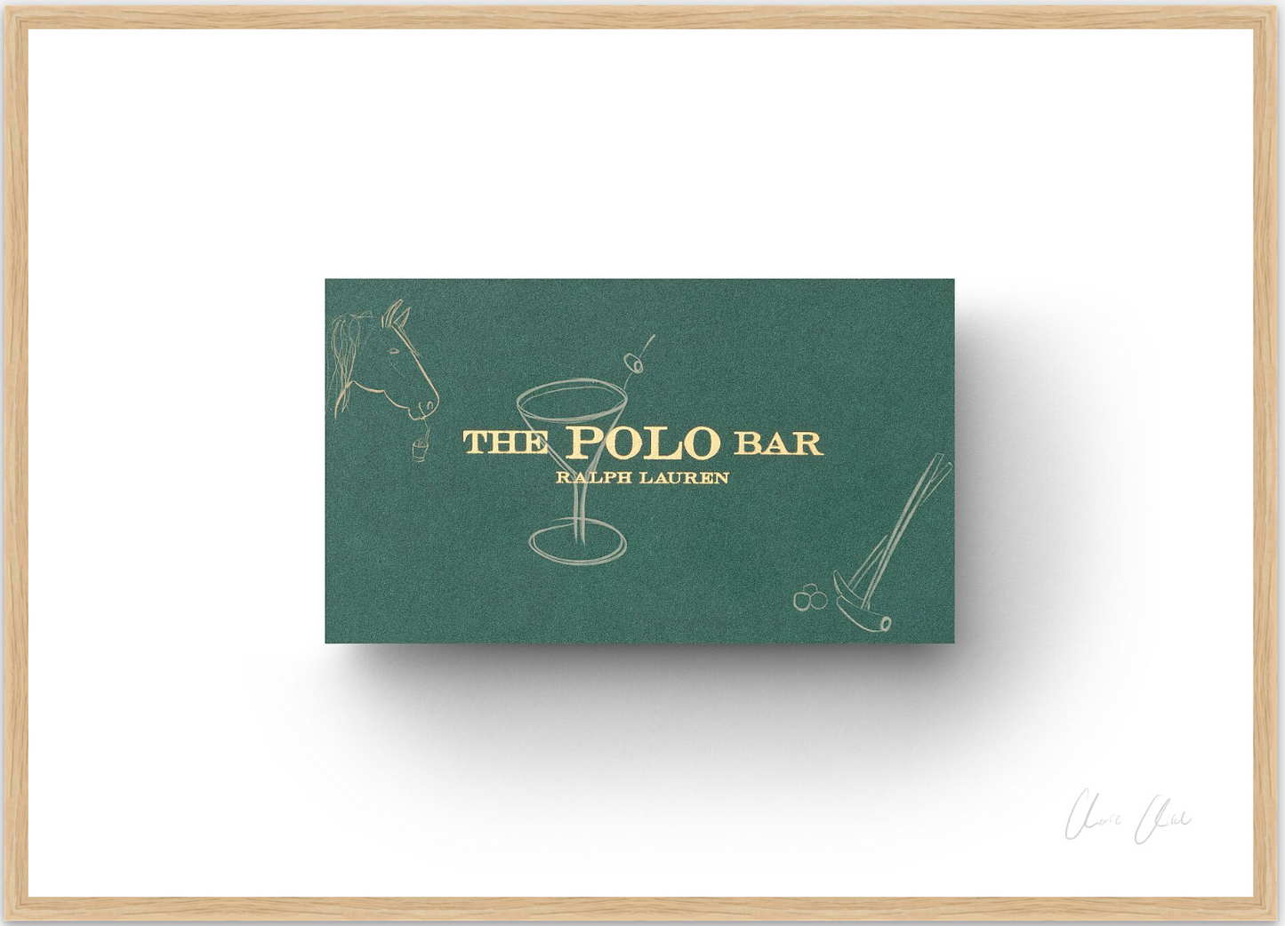 Card at The Polo Bar