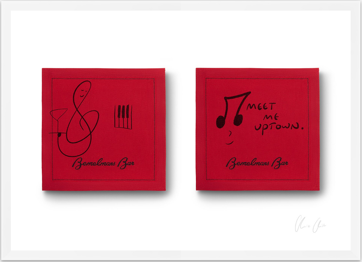 Napkin at Bemelmans ii