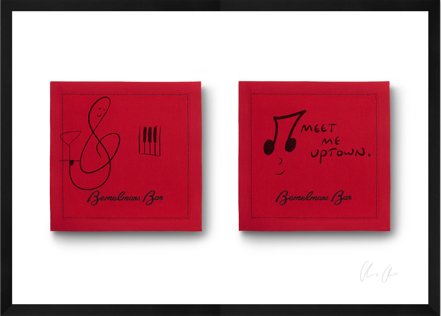 Napkin at Bemelmans ii