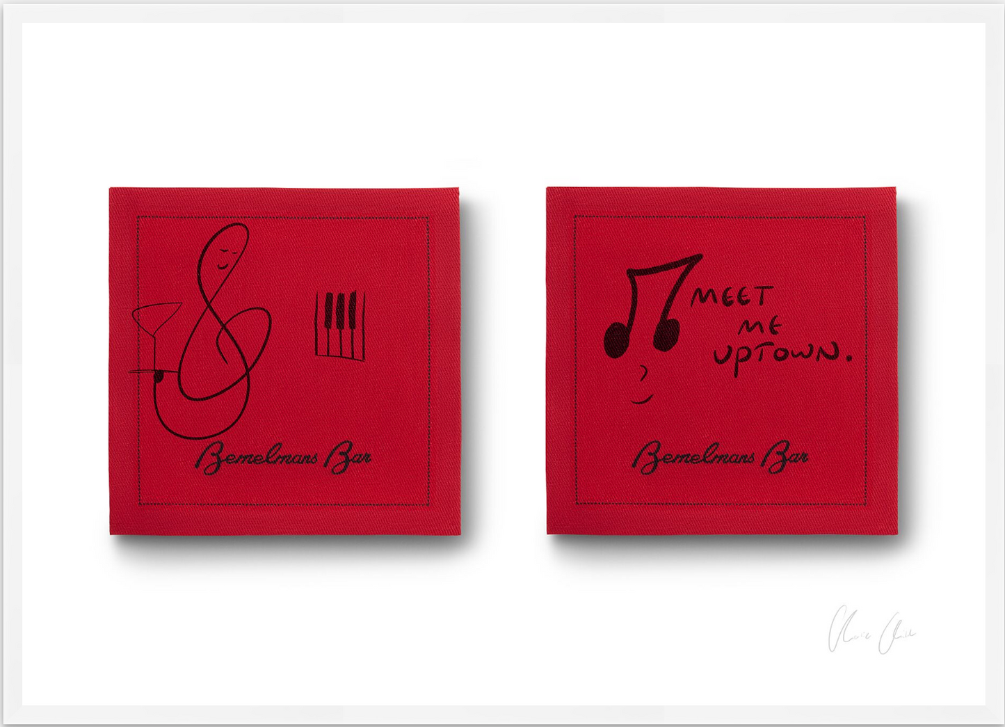 Napkin at Bemelmans ii