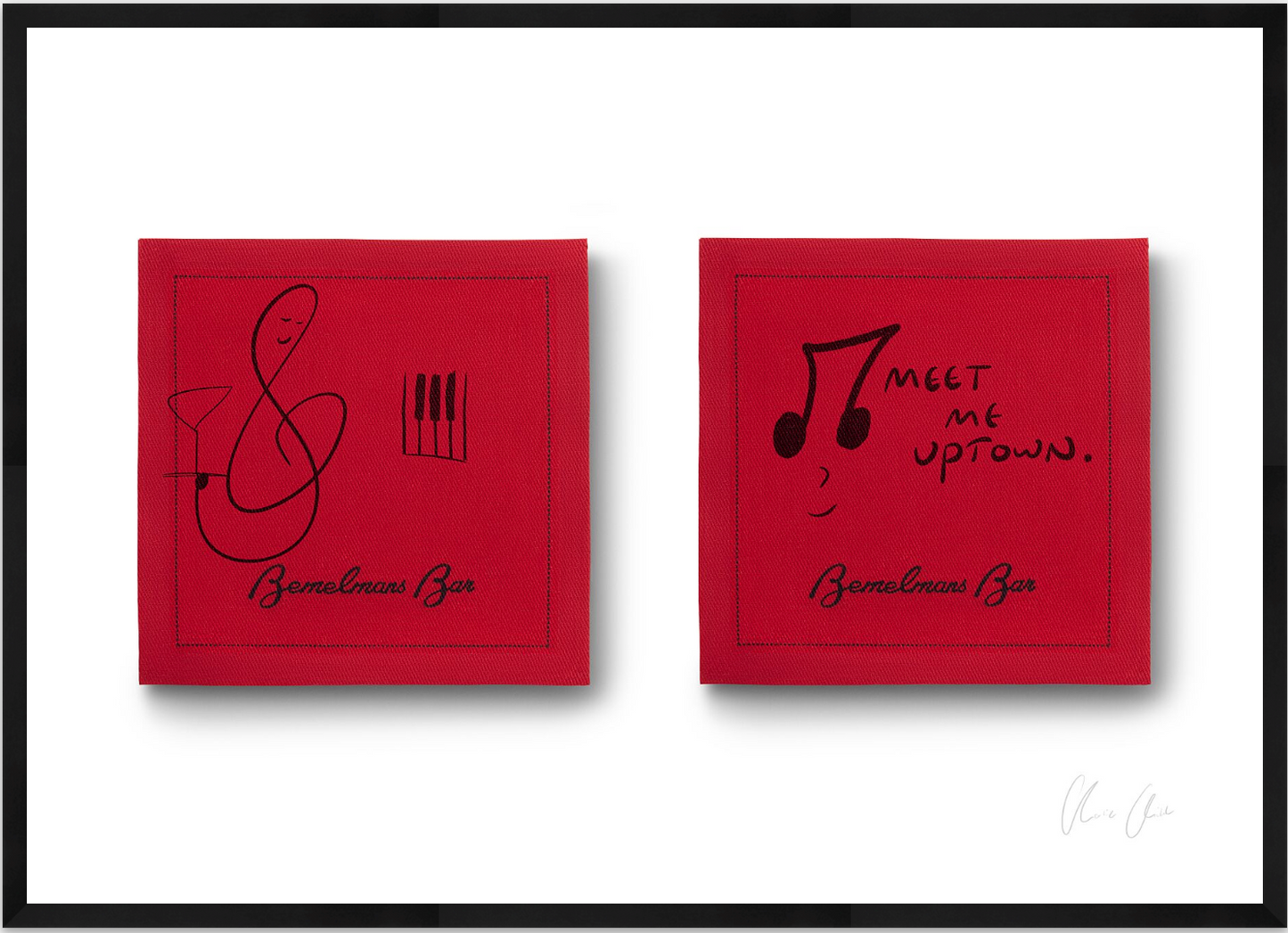 Napkin at Bemelmans ii