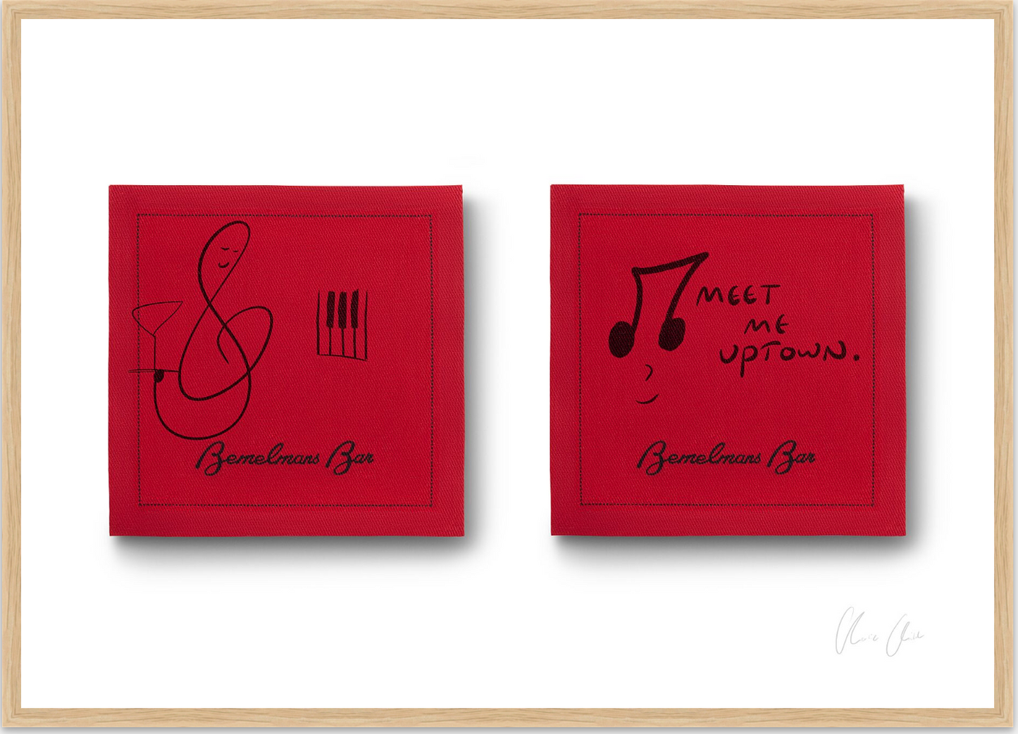 Napkin at Bemelmans ii