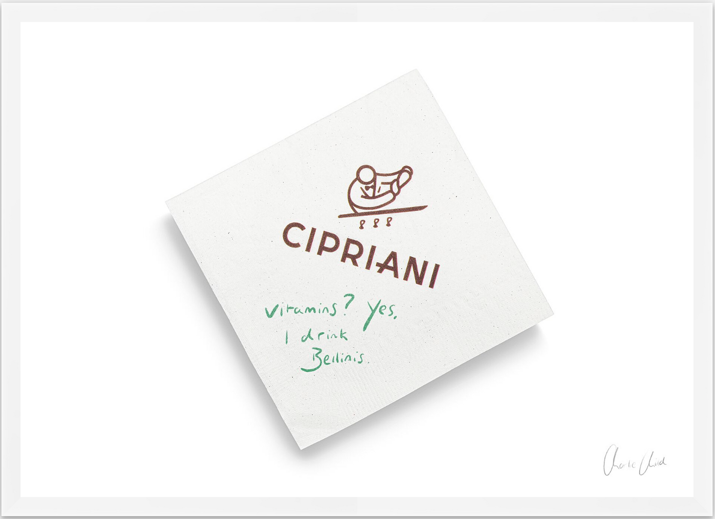 Napkin at Cipriani