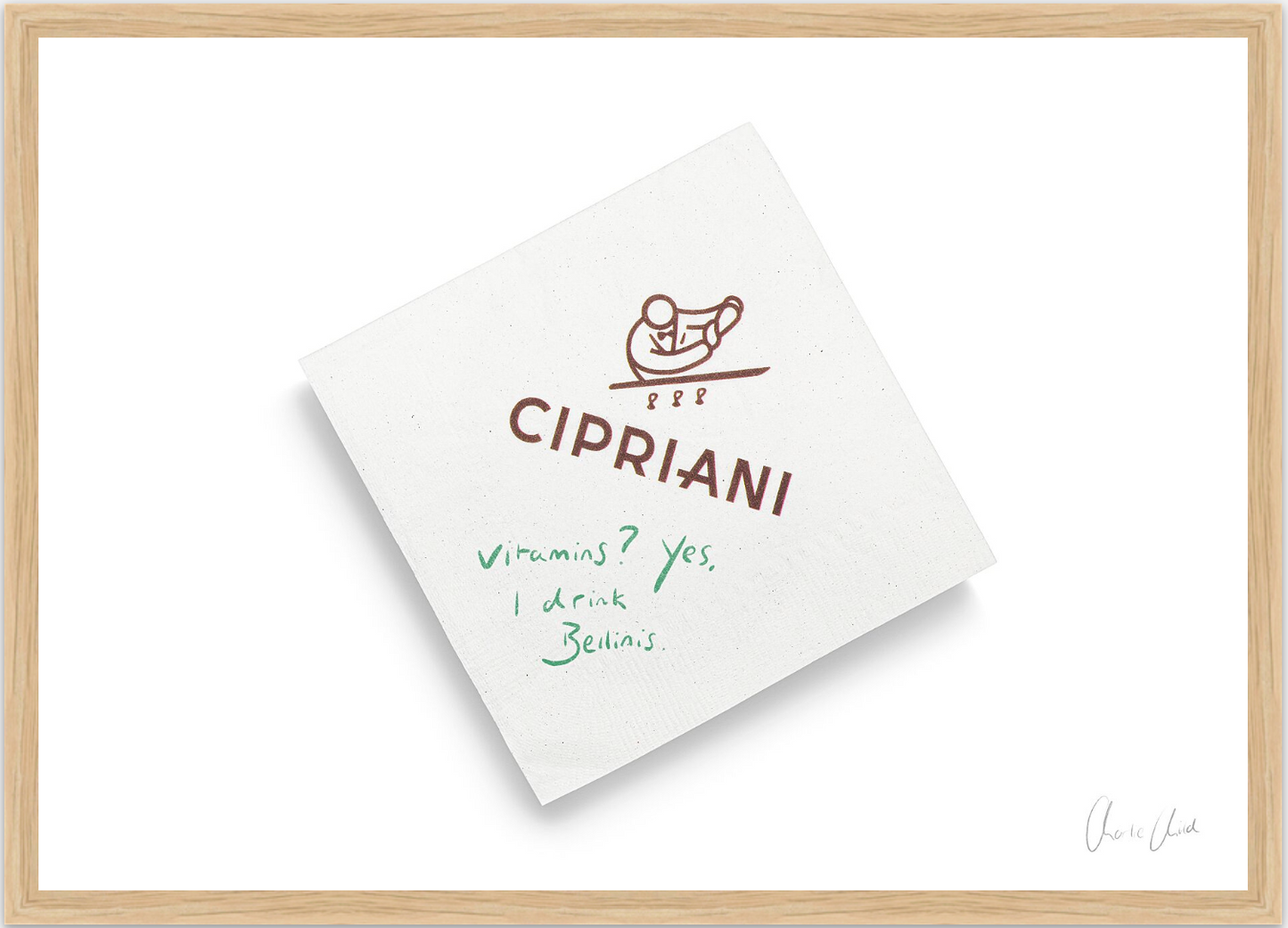 Napkin at Cipriani