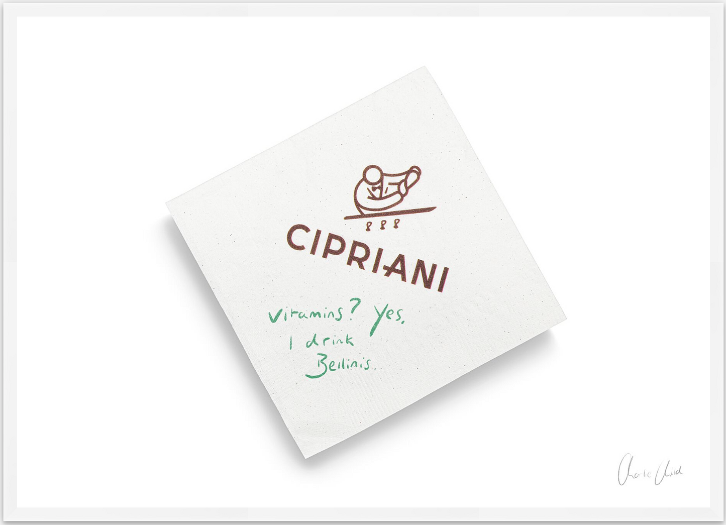 Napkin at Cipriani