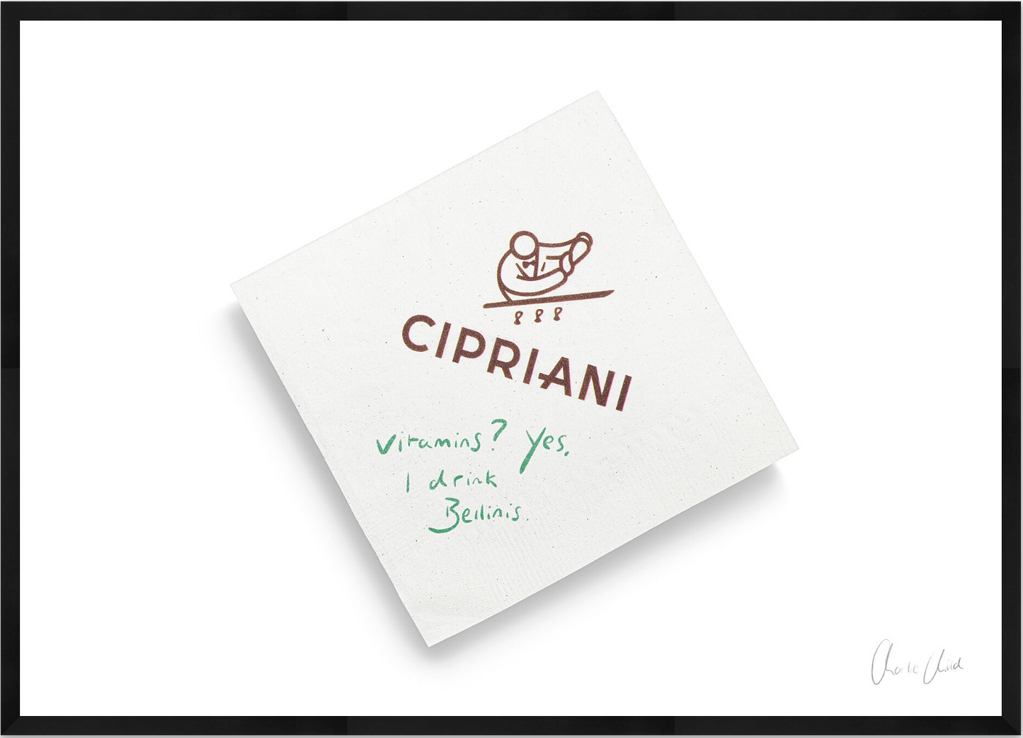 Napkin at Cipriani