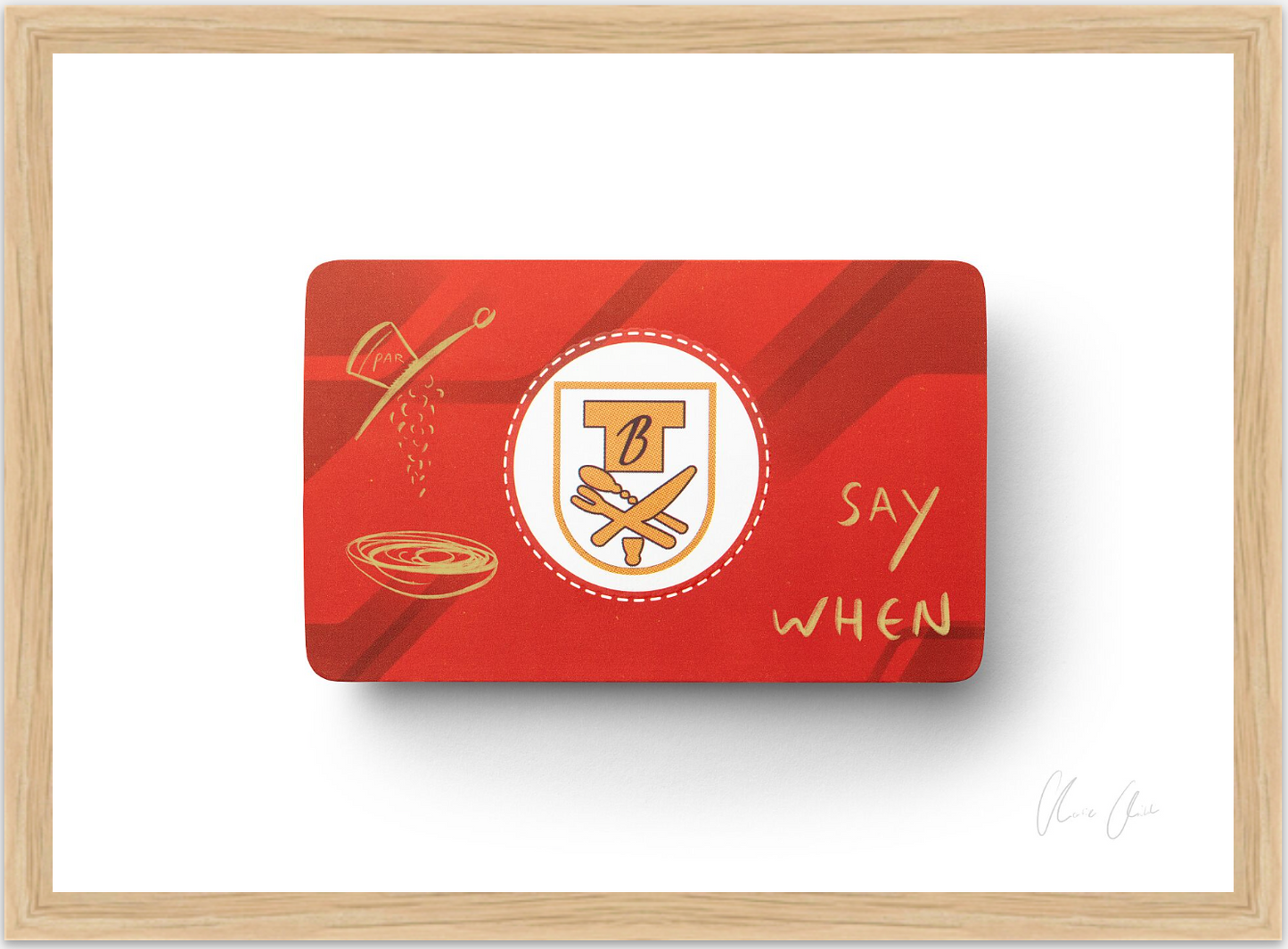 Card at Emilio's Ballato