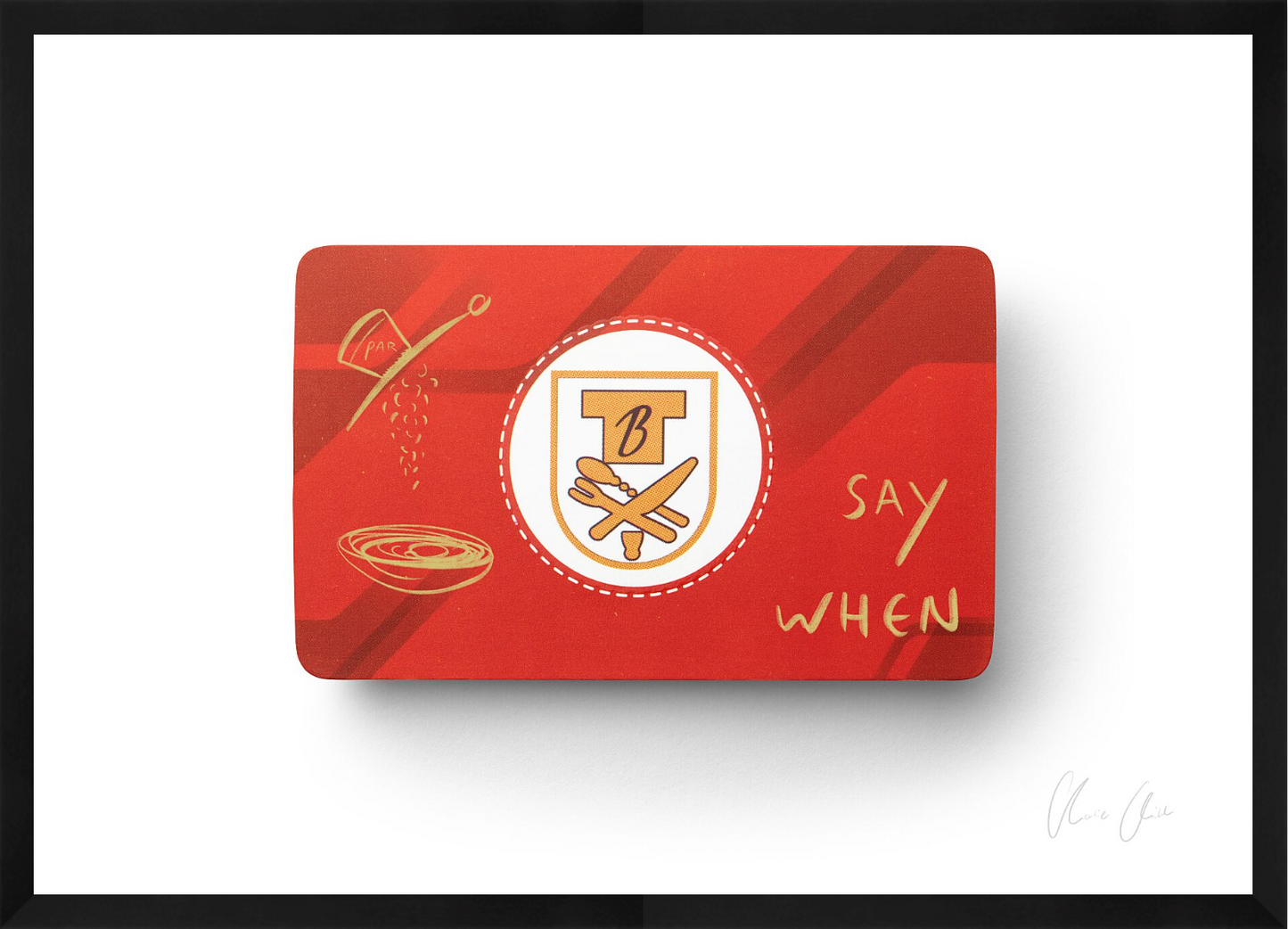 Card at Emilio's Ballato