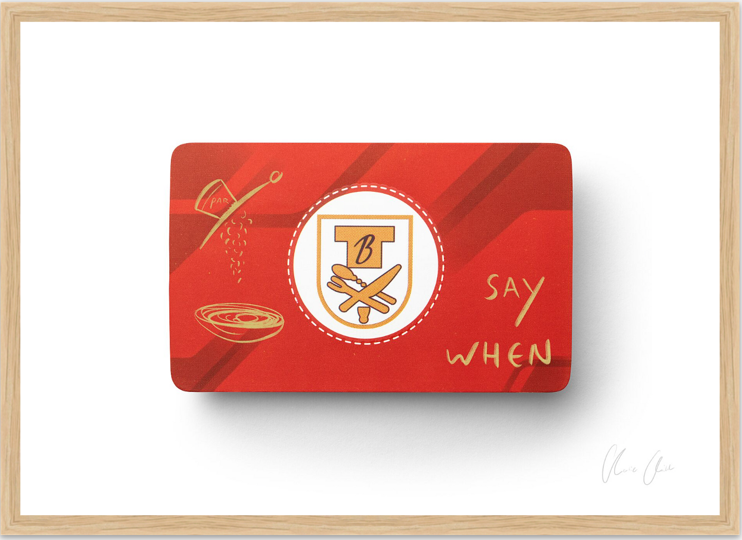 Card at Emilio's Ballato