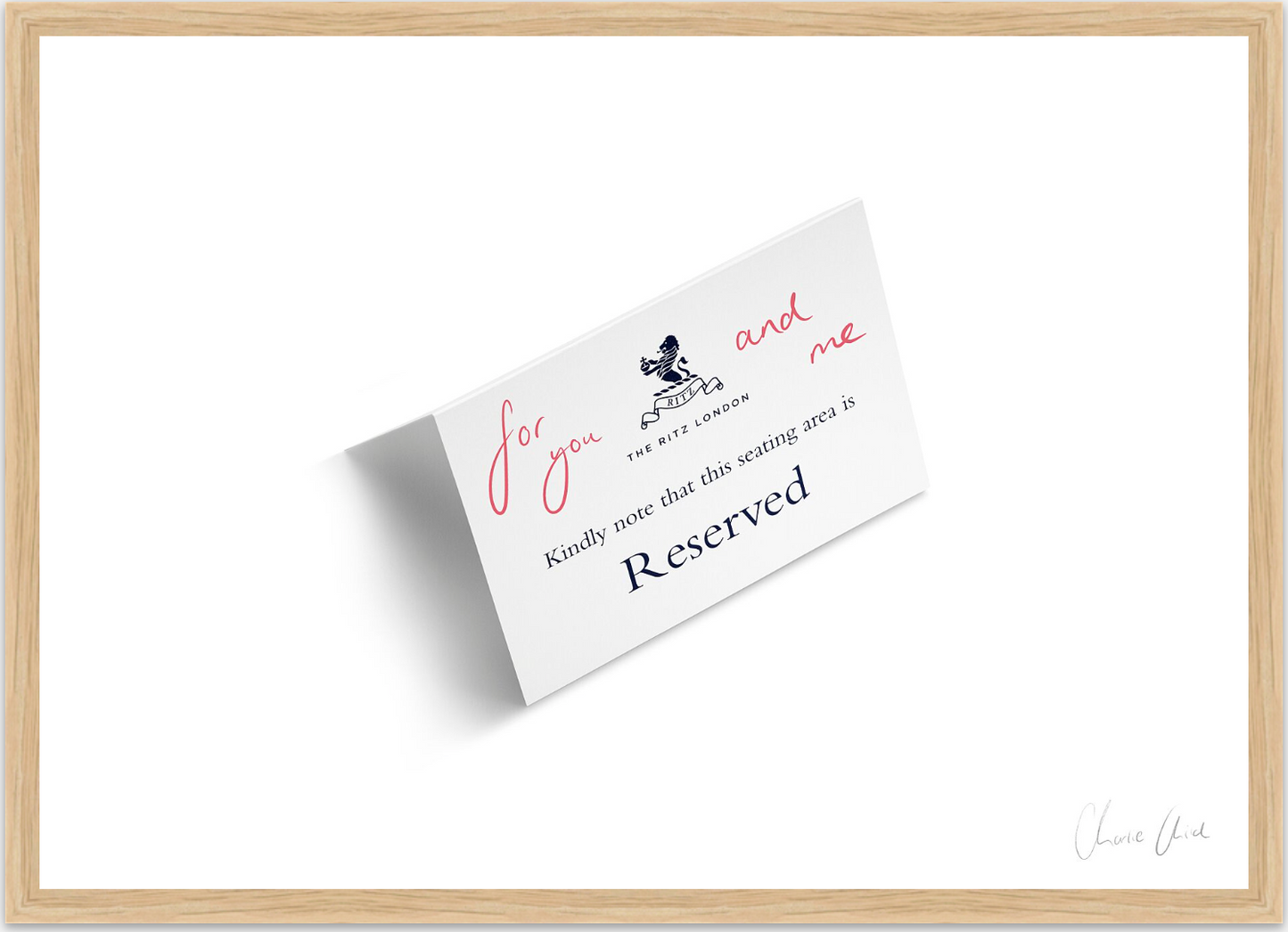 Card at The Ritz iii