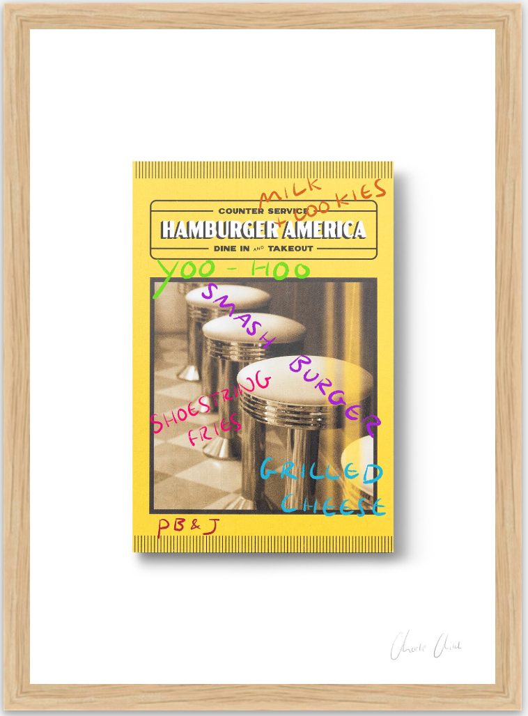 Card at Hamburger America