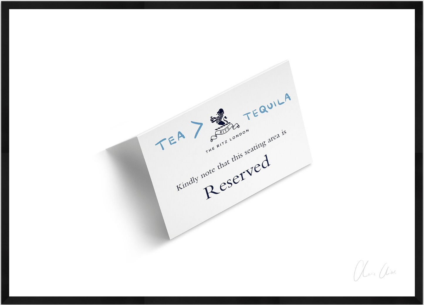 Card at The Ritz iii