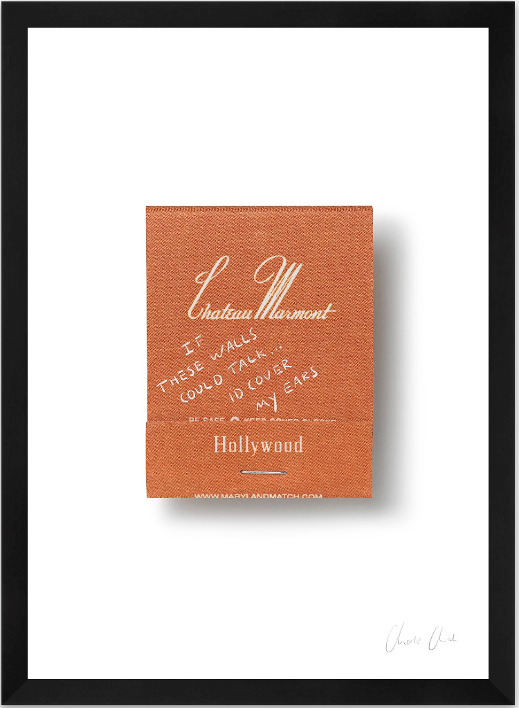 Matchbox at Chateau Marmont