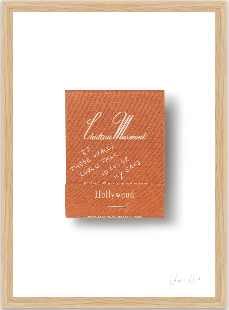 Matchbox at Chateau Marmont