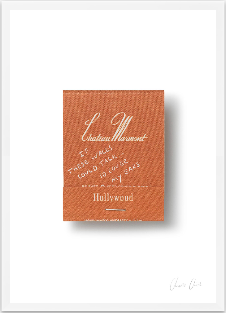 Matchbox at Chateau Marmont