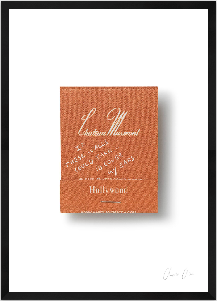 Matchbox at Chateau Marmont