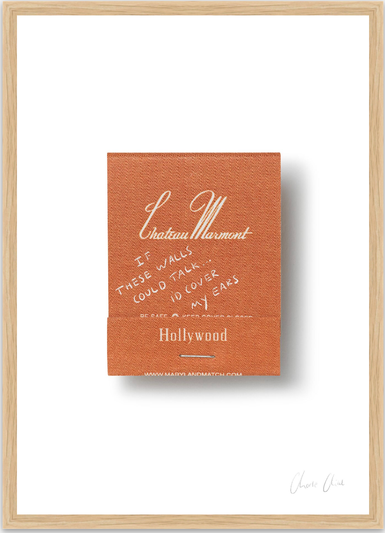 Matchbox at Chateau Marmont