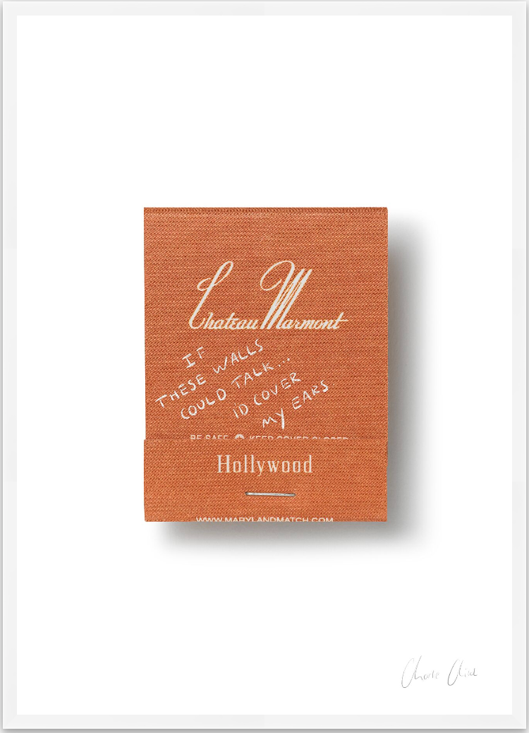 Matchbox at Chateau Marmont